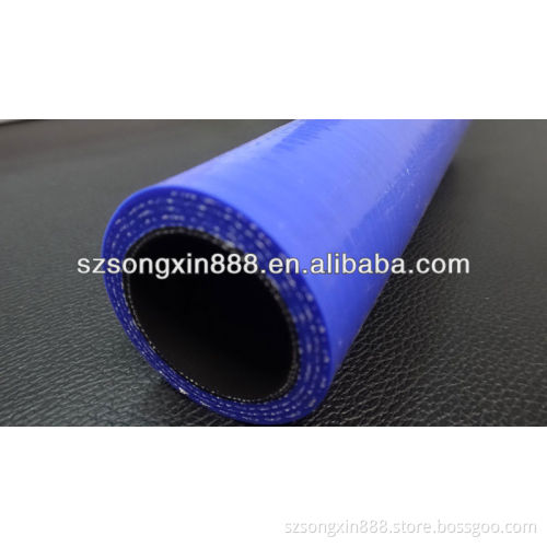 High strength weaving fiber silicone tube